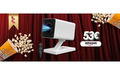 Mini proiettore trasforma la sala in un CINEMA, 53€ e app integrate