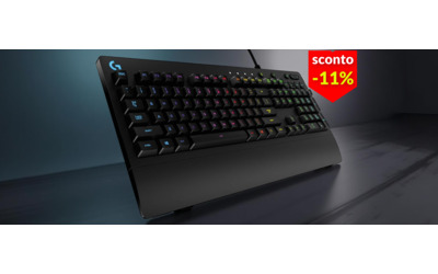 Minimo storico per la tastiera gaming Logitech: a 39€ non trovi di meglio