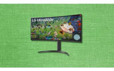 Monitor curvo LG da 34″ ad un prezzo imbattibile: 3440×1440, 160Hz e AMD FreeSync Premium