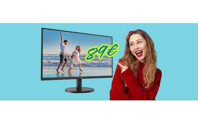 Monitor FHD da 27 pollici by AOC in offerta a tempo a soli 89€ su Amazon