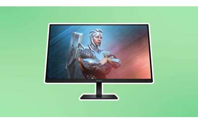 Monitor gaming HP OMEN, OFFERTA LAMPO: display FHD 165Hz a PREZZO STRACCIATO