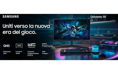 Monitor Gaming Samsung Odyssey G5 da 37 a tasso zero su Amazon