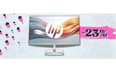 Monitor HP di DESIGN con 27 pollici Full HD e speaker integrati (-23%)