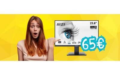 Monitor MSI PRO da 24 con pannello IPS FHD da 100Hz tuo a soli 65 best buy