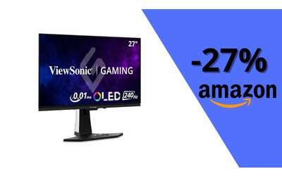Monitor OLED da gaming con un SUPER SCONTO del 27%: ultimi rimasti (Amazon)