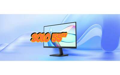 Monitor Xiaomi 22 pollici a soli 55€: affare incredibile (pochi pezzi disponibili)