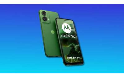 Moto G35 5G: un ottimo telefono Android ad appena 135€ su Amazon