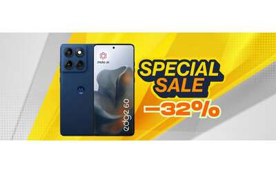 Motorola edge 60 (8/256GB) in sconto del 32% conviene sul serio
