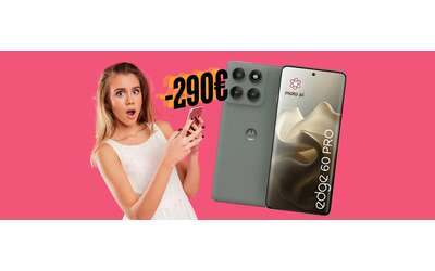 Motorola Edge 60 Pro da 512GB in offerta speciale su eBay con risparmio di 290