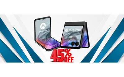 Motorola Razr 50 da 256GB in sconto al 45% è un best buy assoluto