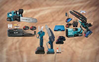 Motoseghe a batteria in SVENDITA TOTALE su Amazon: kit completi da 39,99€