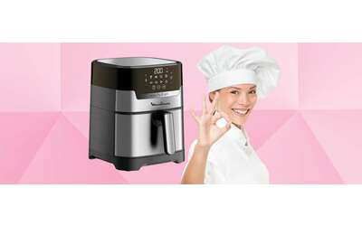 Moulinex Easy Fry & Grill: friggitrice ad aria 2 in 1 da 4,2L per cucina fast