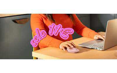 Mouse Logitech M171 portatile ed ergonomico a soli 11 su Amazon