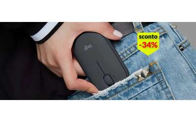 Mouse Logitech Pebble a prezzo imbattibile: oggi costa 10€ in meno
