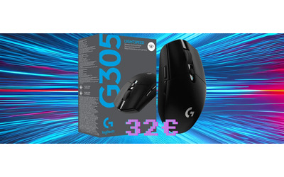 Mouse wireless Logitech G305 LIGHTSPEED gioca da Pro e risparmia 32