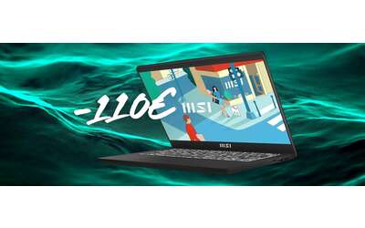 MSI Modern 14: Intel Core i7, 16GB RAM, 512GB SSD e Windows 11 (-110€)