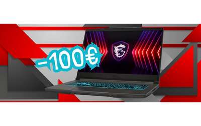 MSI Thin 15: notebook gaming con i7 e RTX 2050 a prezzo assurdo