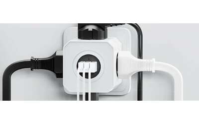 Multipresa 7 in 1 a 10,79€: design a cubo SALVASPAZIO assolutamente geniale