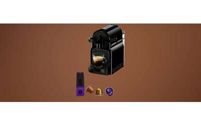 Nespresso Inissia: macchina del caffè in sconto (-18%) con 90 euro di capsule OMAGGIO