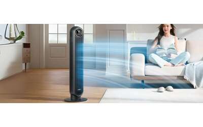Niente più caldo con questo ventilatore a torre potente e silenzioso