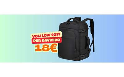 Niente pi costi nascosti su voli Ryanair con questo zaino da viaggio a soli 18