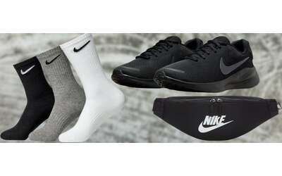 Nike fa SCINTILLE su Amazon: prezzi assurdi a partire da 12,99€