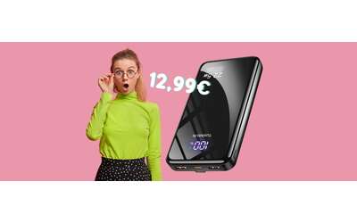 Non uscire di casa senza questo Power Bank potentissimo a soli 12 99