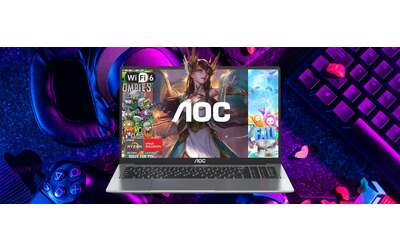 Notebook da Gaming con AMD Ryzen 7, 16 GB di RAM e SSD da 512 GB
