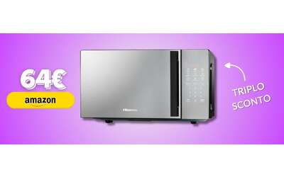 Occasione Hisense: microonde 20L 700W a soli 64€ su Amazon, approfittane