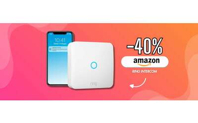 OCCASIONE Ring Intercom, il citofono diventa smart con sconto del 40%