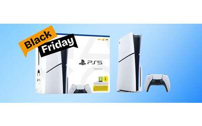 Offerta Black Friday PS5 già disponibile su Amazon: è il tuo regalo di Natale