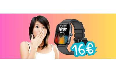 Offerta bomba di Amazon: smartwatch con microfono a soli 16€