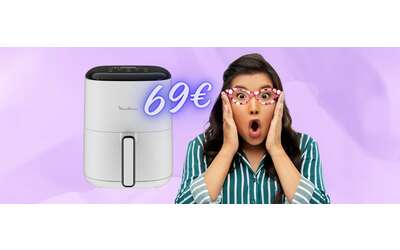 Offerta folle di Amazon per la friggitrice ad aria Moulinex da 3L (69€)
