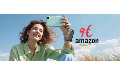 Offerta folle per questo Power Bank da 10000mAh con cavo integrato soli 9