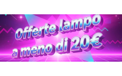 Offerte lampo a meno di 20 su Amazon SVENDITA PIENA per il 5 novembre