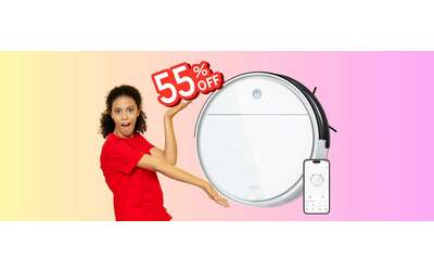 OKP K5: robot aspirapolvere che pulisce al posto tuo in sconto al 55%