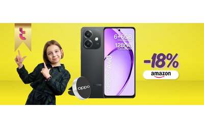 OPPO A40 dalla memoria 128GB espandibile al suo prezzo MINI: è affare