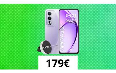 OPPO A80 5G: smartphone completo con fotocamera AI da 50MP ad un prezzo imbattibile