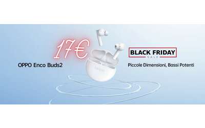 OPPO Enco Buds2 a soli 17€ per il Black Friday Amazon 2024