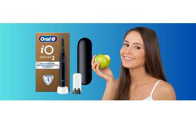 Oral-B iO 2: lo spazzolino elettrico che pulisce come nessuno oggi in PROMO