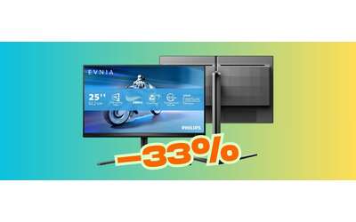 Philips Evnia: monitor da gaming FHD da 25″ con risposta di 0,5ms e 280Hz