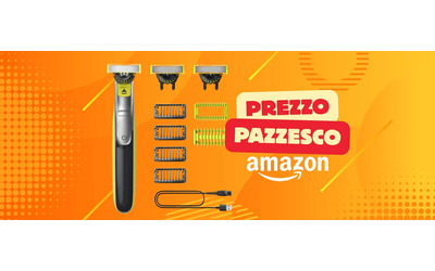 Philips OneBlade 360 con 3 lame e 4 pettini a meno di 40€ è un affare