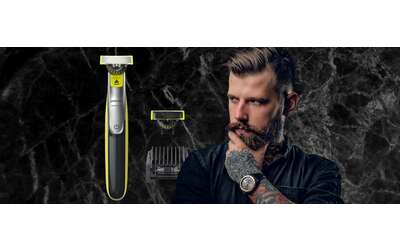 Philips OneBlade 360: rasoio elettrico e regolabarba con pettine 5 in 1