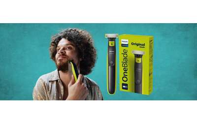 Philips OneBlade è il MIGLIORE rasoio elettrico e ora è tuo a MENO di 30€