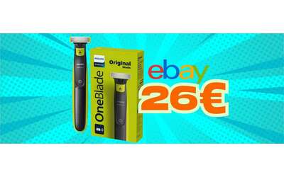 Philips OneBlade il migliore rasoio elettrico in commercio e ora tuo a 26