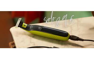 Philips OneBlade: il rasoio elettrico universale a soli 29€ su Amazon