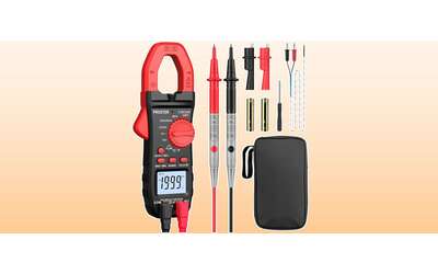 Pinza amperometrica che misura corrente e temperatura a PREZZO STRACCIATO (Amazon)