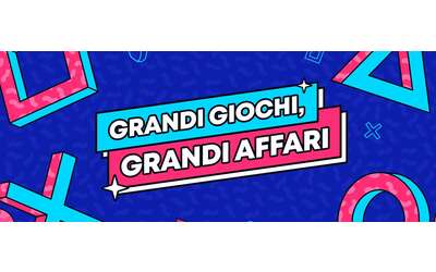 PlayStation Store, sconti fino al 70% con la promo “Grandi giochi, grandi affari”