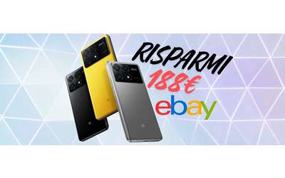 POCO X6 Pro (12/512GB) con display da 120Hz e ricarica da 67W a prezzo shock