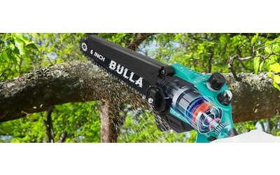 Potature PERFETTE con questa mini motosega a batteria in SCONTO LAMPO (-44%)